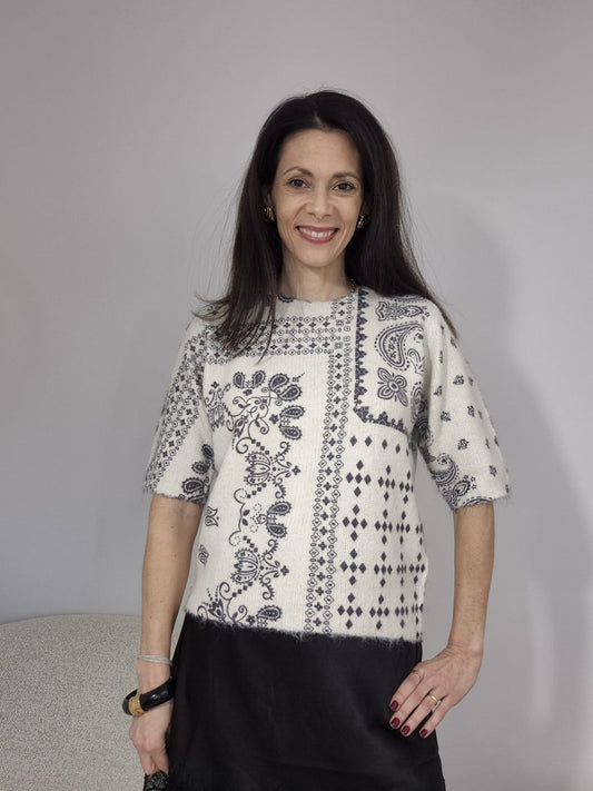 pull à manche courte