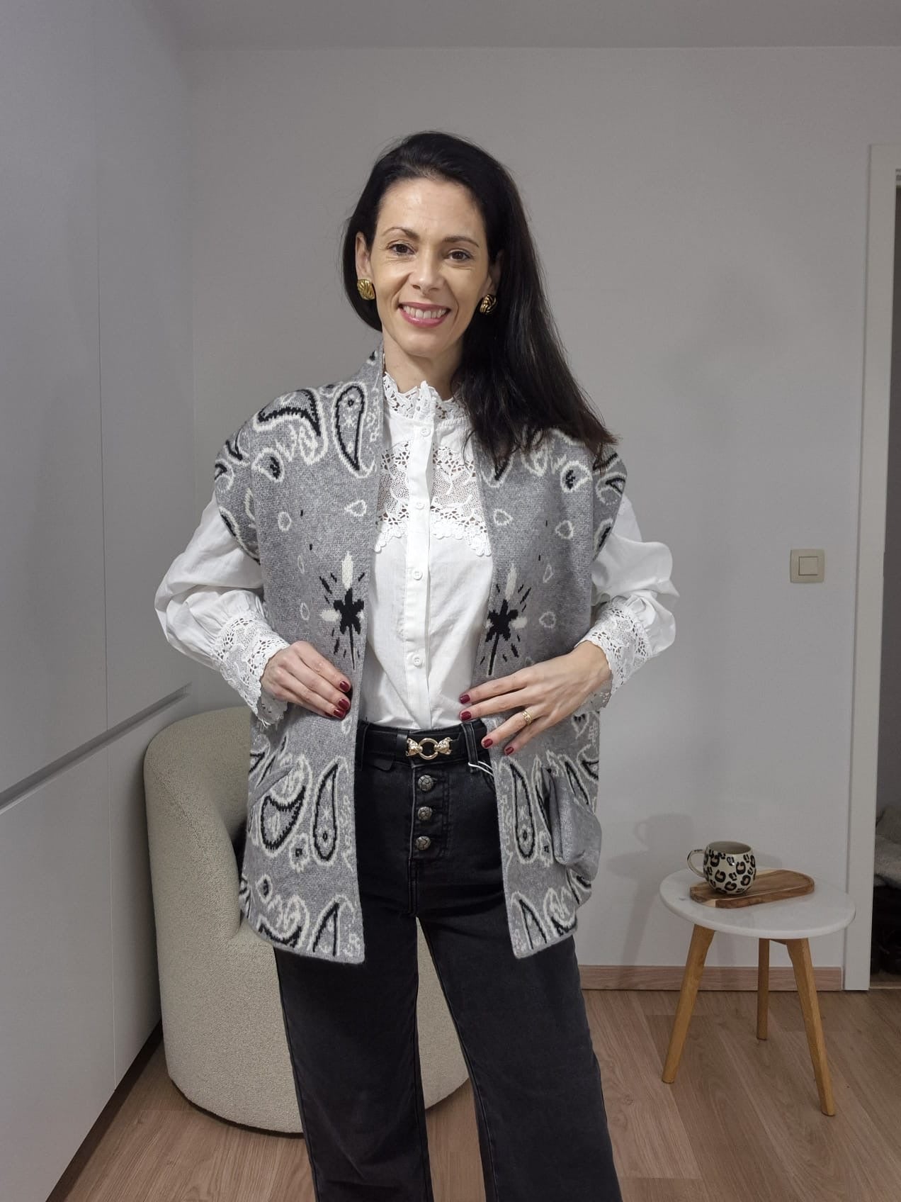 Gilet Sans Manche Femme Cashmere