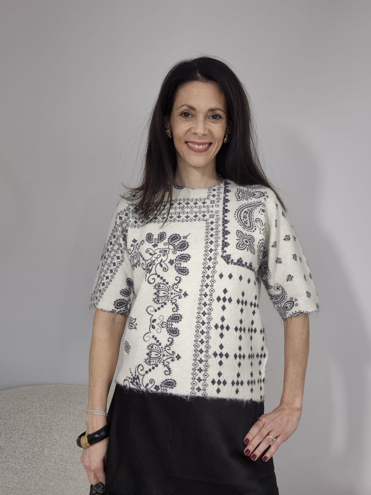 pull à manche courte