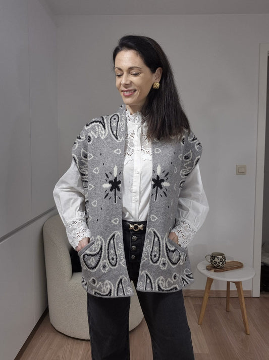 Gilet Sans Manche Femme Cashmere