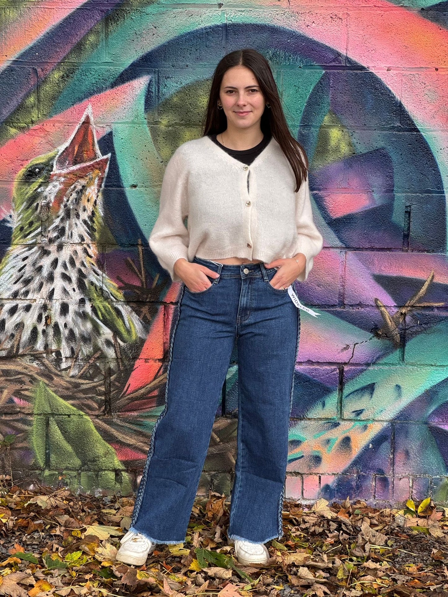 Jeans Wide Leg Femme