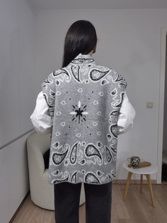 Gilet Sans Manche Femme Cashmere