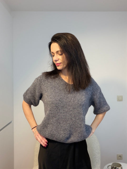 Pull à manches courtes