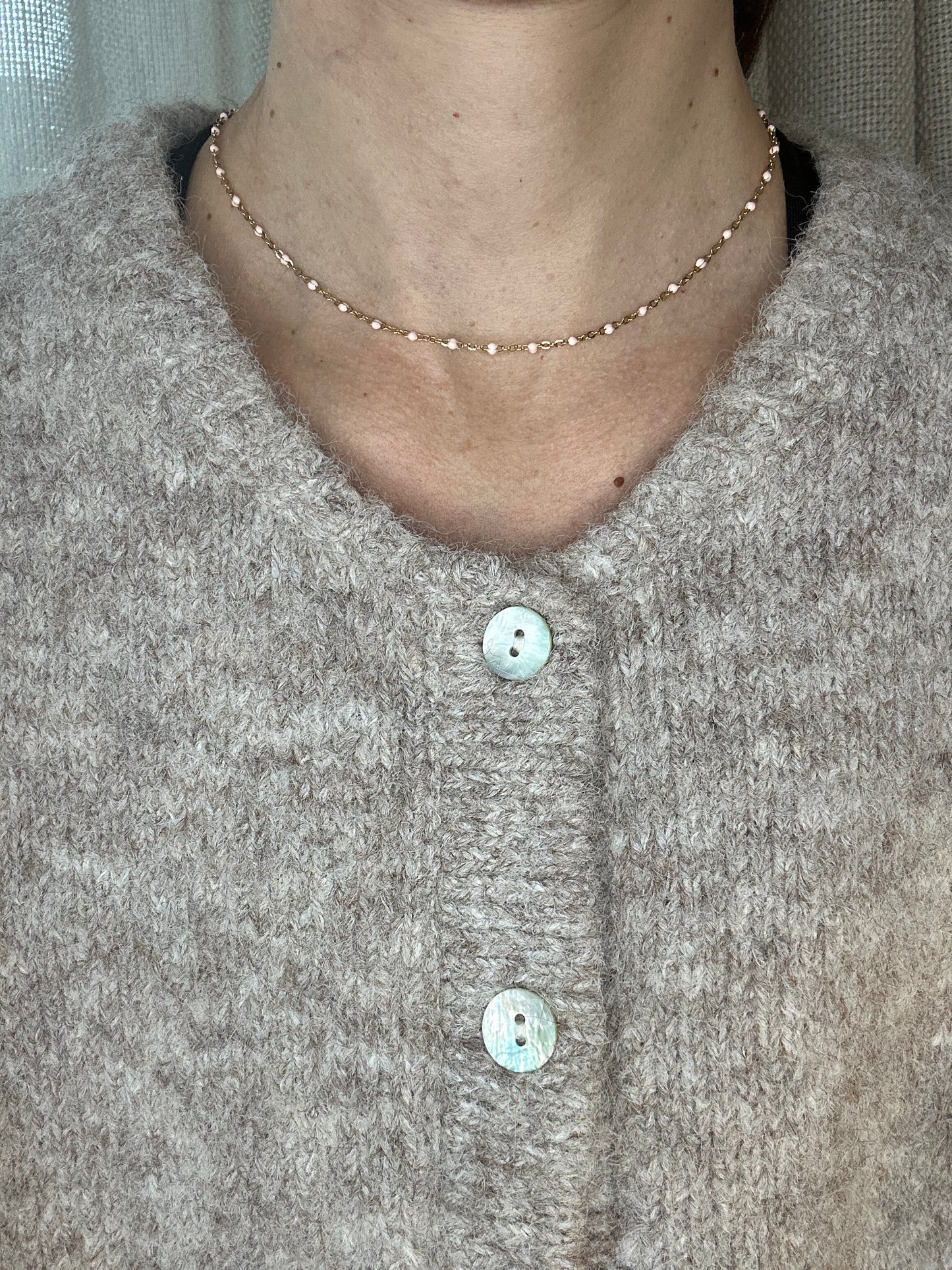 Collier fin délicat