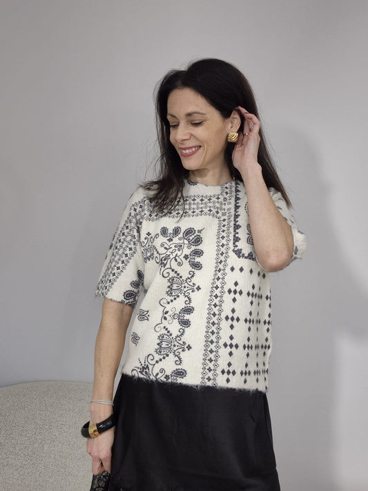 pull à manche courte